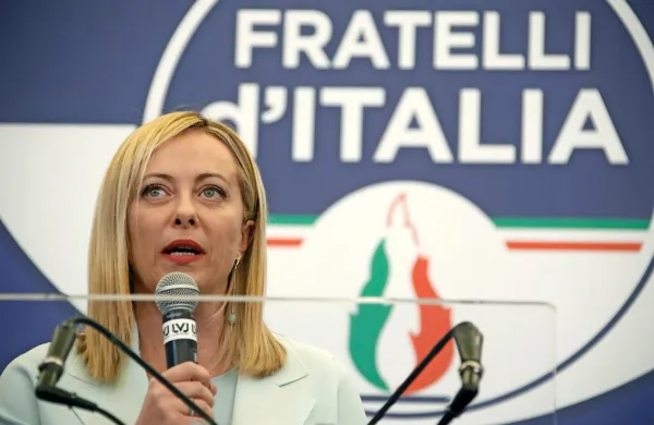 Italijanska premierka Giorgia Meloni