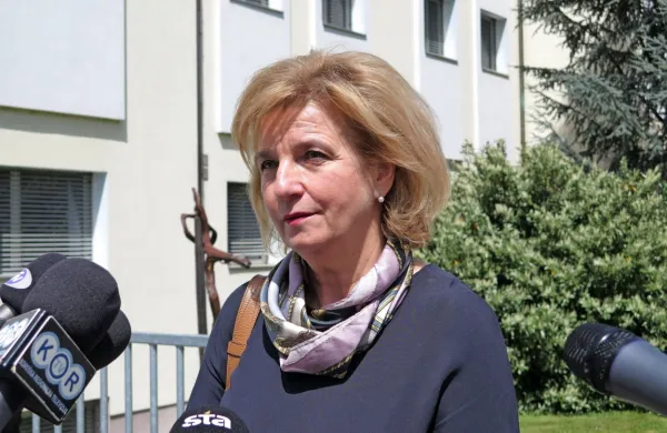 Predsednica Zdravniške zbornice Slovenije Bojana Beović 