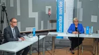 Zadnji teden se Anže Logar in Nataša Pirc Musar udeležujeta 
številnih soočenj. V ponedeljek sta bila na soočenju Primorskih 
novic in Radia Koper. Ključni, ki naj bi dosegli največji krog 
gledalcev, pa bosta danes in jutri na televizijah RTV Slovenija in 
Pop  TV. 