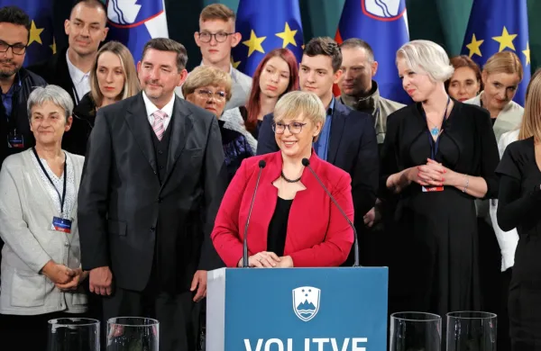 Zmagovalka predsedniških volitev Nataša Pirc Musar 