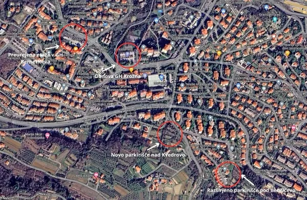 Projekti re&scaron;evanja parkirnih stisk se selijo v strnjena naselja