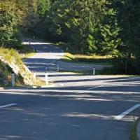 Urejena in zavita cesta, kot je ta, so podlaga za pristno vozniško 
izkušnjo. 