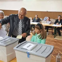 V Medani je volil Franc Mužič
