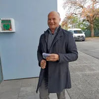 Rok Filipič se prvič poteguje za župana Občine Šempeter-Vrtojba. 
Dopoldne je svoj glas oddal v Vrtojbi. (Foto: Ana Cukijati)