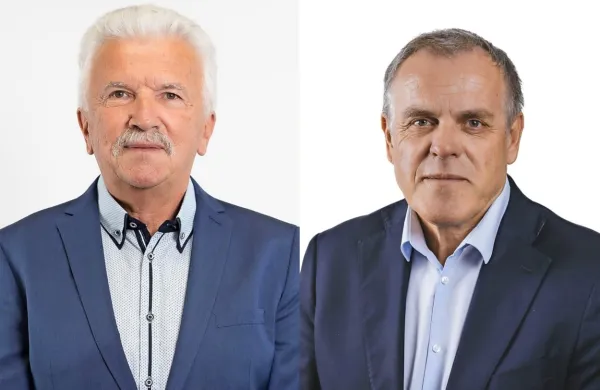 Milan Bogatič (levo) in Danilo Markočič