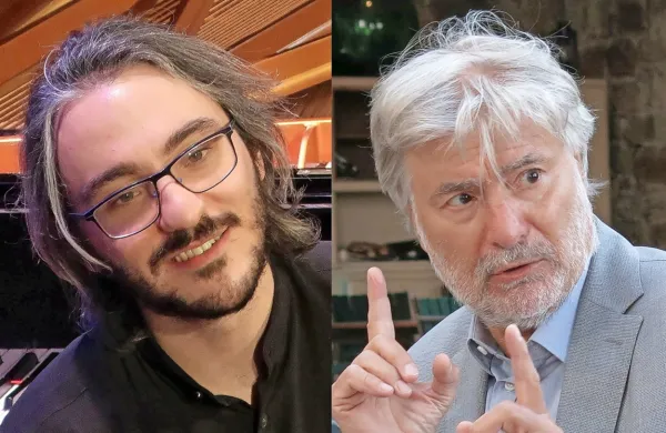 Aleksander Gadžijev in Dušan Jelinčič