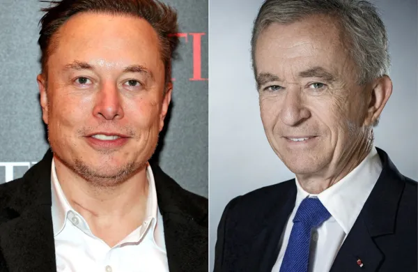  Za nekaj ur je Elona Muska  na Forbsovi lestvici prehitel Francoz 
Bernard Arnault.