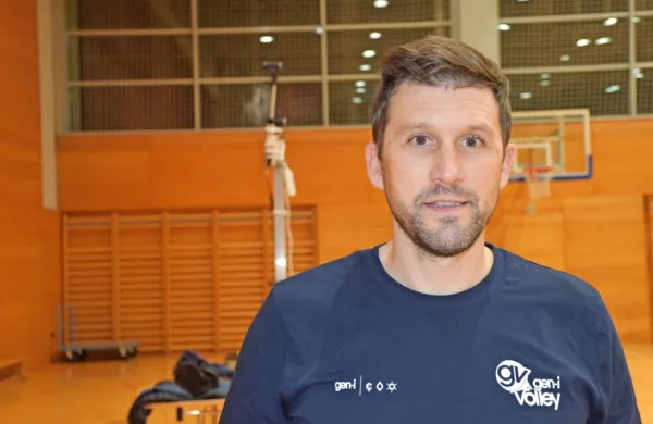 Vasja Samec Lipicer, trener Gen-I Volleyja.