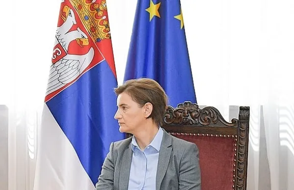Srbska premierka Ana Brnabić (foto vir: President.gov.ua)