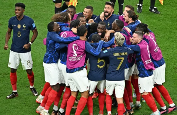 Giroud Franciji zagotovil polfinale nogometnega SP