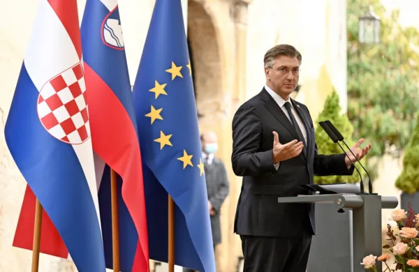 Hrvaški premier Andrej Plenković 
