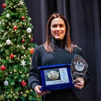 Najboljša primorska športnica Andreja Slokar.