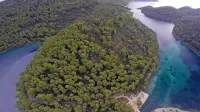 Nacionalni park Mljet je zakladnica morske biodiverzitete v 
Sredozemskem morju.

