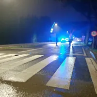 Zbil pe&scaron;ca in ga pustil ležati na cesti