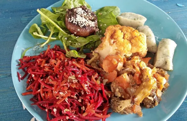 Kritiki sestave sveta za prehrano pravijo, da je v njem preveč 
članov, ki jim bolj kot meso prija tak veganski krožnik.