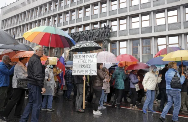 Zahtevo za oceno ustavnosti tega sklepa sta na ustavno sodišče 
podala Metka Zevnik in Aleš Primc.