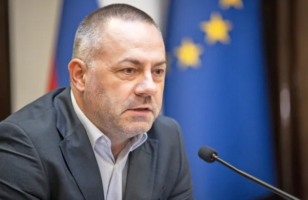 Minister za zdravje Danijel Bešič Loredan