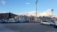 Območje bivšega gasilskega doma, kjer bi morali zgraditi novo 
glasbeno šolo, še vedno služi le kot parkirišče, saj občina še vedno 
nima gradbenega dovoljenja.
