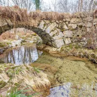 Idilična dolina potoka Slatna.  