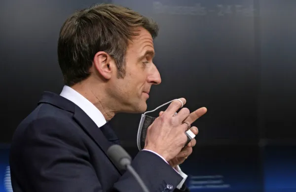 Francoski predsednik Emmanuel Macron