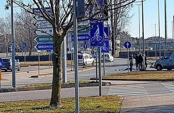V bližini videmskega stadiona je danes prišlo do prometne nesreče 
s smrtnim izidom.  
