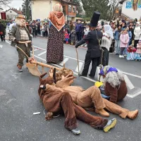 Ognjeni bistri&scaron;ki pustni spektakel (foto)