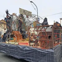 Ognjeni bistri&scaron;ki pustni spektakel (foto)
