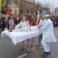 Ognjeni bistri&scaron;ki pustni spektakel (foto)