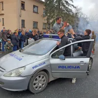 Ognjeni bistri&scaron;ki pustni spektakel (foto)