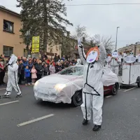 Ognjeni bistri&scaron;ki pustni spektakel (foto)