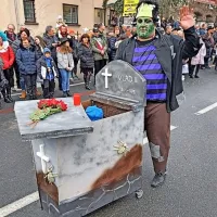 Ognjeni bistri&scaron;ki pustni spektakel (foto)