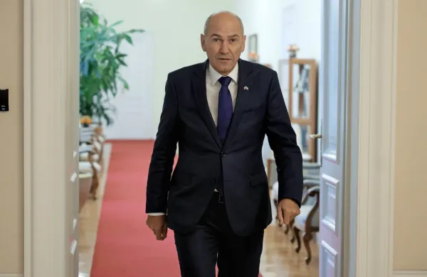 Predsednik SDS Janez Janša