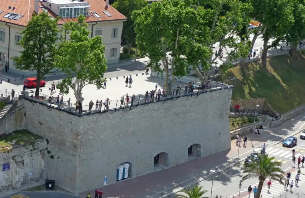 V Kopru si za obnovo obzidja Bastion obetajo evropski denar. 