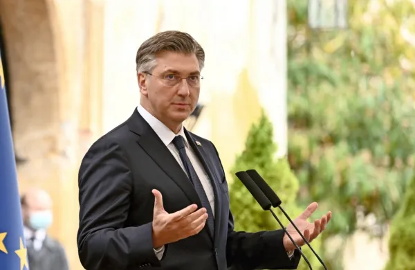 Hrvaški premier Andrej Plenković