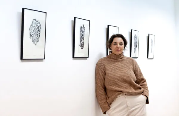Ajda Zupan navdih išče v neusmiljeni istrski naravi.