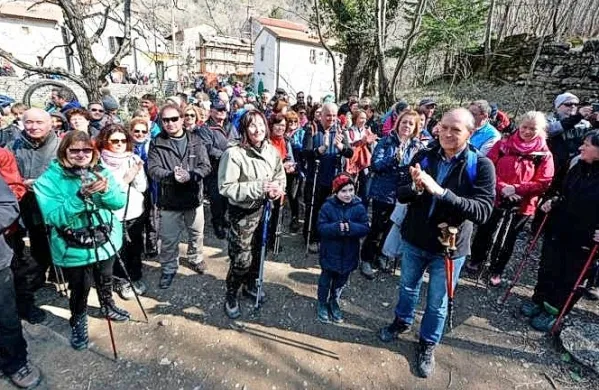 Osrednji dogodek bo pohod po Stezi prijateljstva (fotografija je iz 
leta 2018). 