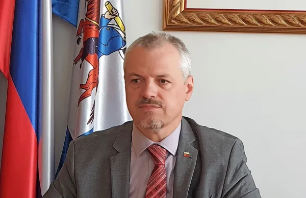 Predsednik Združenja občin Slovenije Robert Smrdelj 