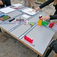 Maketa Nove Gorice, ki so jo iz lego kock izdelali študentje, 
predstavlja zgodovinsko najbolj pomembne stavbe v mestu.