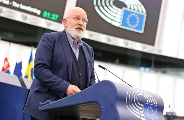 Izvršni podpredsednik Evropske komisije Frans Timmermans