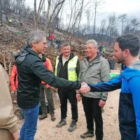 (FOTO, VIDEO) Golob: &ldquo;Pomembno je, da zdaj na Kras ne pozabimo&rdquo;