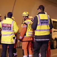 Ponoči pestro dogajanje v predoru Markovec