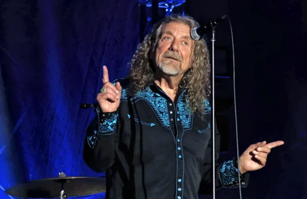 Robert Plant na koncertu v puljski Areni julija 2016