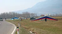V Budanjah so pristajali piloti iz 12 držav.