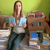 Osnovna šola Ankaran je podarila 161 knjig za odrasle, s katerimi 
bodo razveselili  domove za starejše.