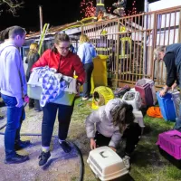 Zagorelo v zaveti&scaron;ču za živali
