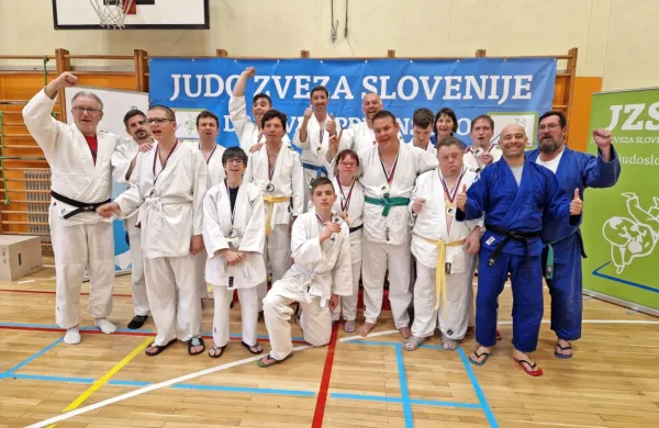 Inkluzivni judoisti JK Koper so petkrat postali državni prvaki.