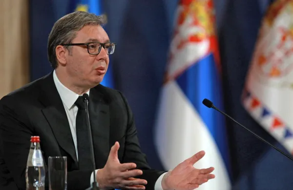 Srbski predsednik Aleksandar Vučić