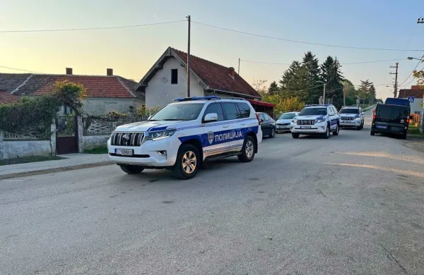 

Po navedbah srbskih medijev je 21-letnik v četrtek zvečer v treh 
vaseh blizu Mladenovca, kakih 60 kilometrov južno od srbske 
prestolnice, streljal iz vozečega vozila in nato pobegnil.