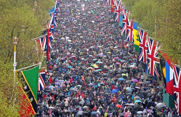 Prizor iz včerajšnjega Londona