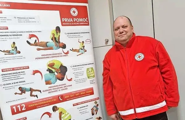 Rok Pucelj, novi predsednik piranskega Rdečega križa